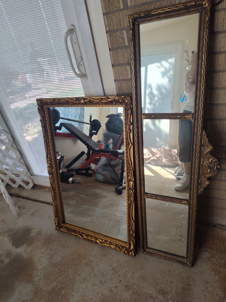 Set Of Antique Mirrors 