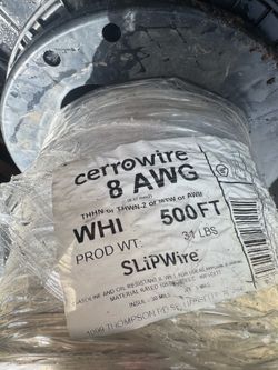 8 awg white Wire