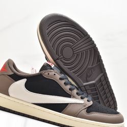 Jordan 1 Low Travis Scott Mocha 163