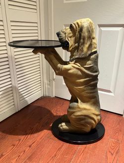 Hound side table