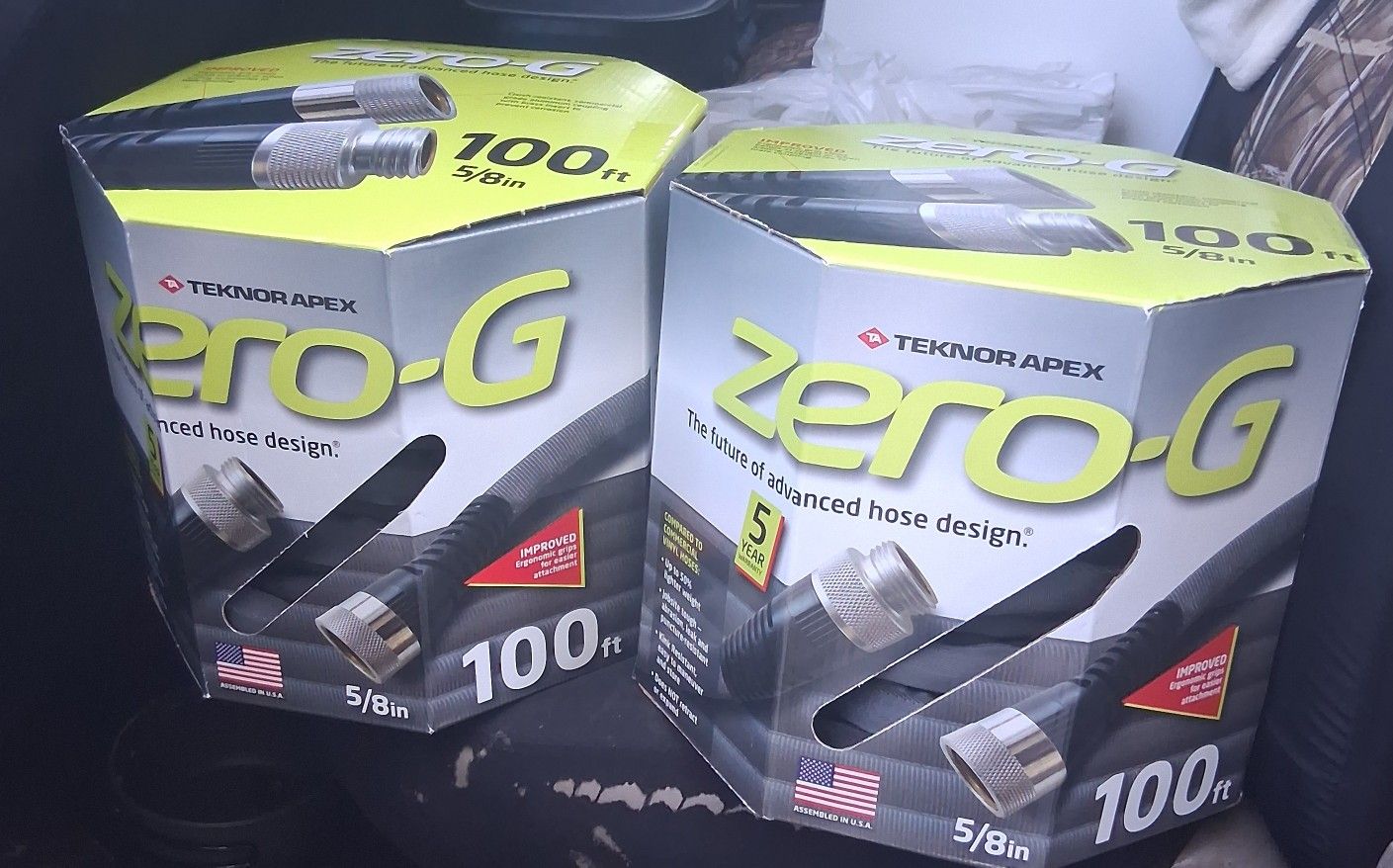 (2) Zero-G Hoses