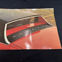 Vintage Original 1975 Porsche 914 Large Brochure