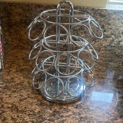 Metal K-Cup Holder Holds 26 Pods