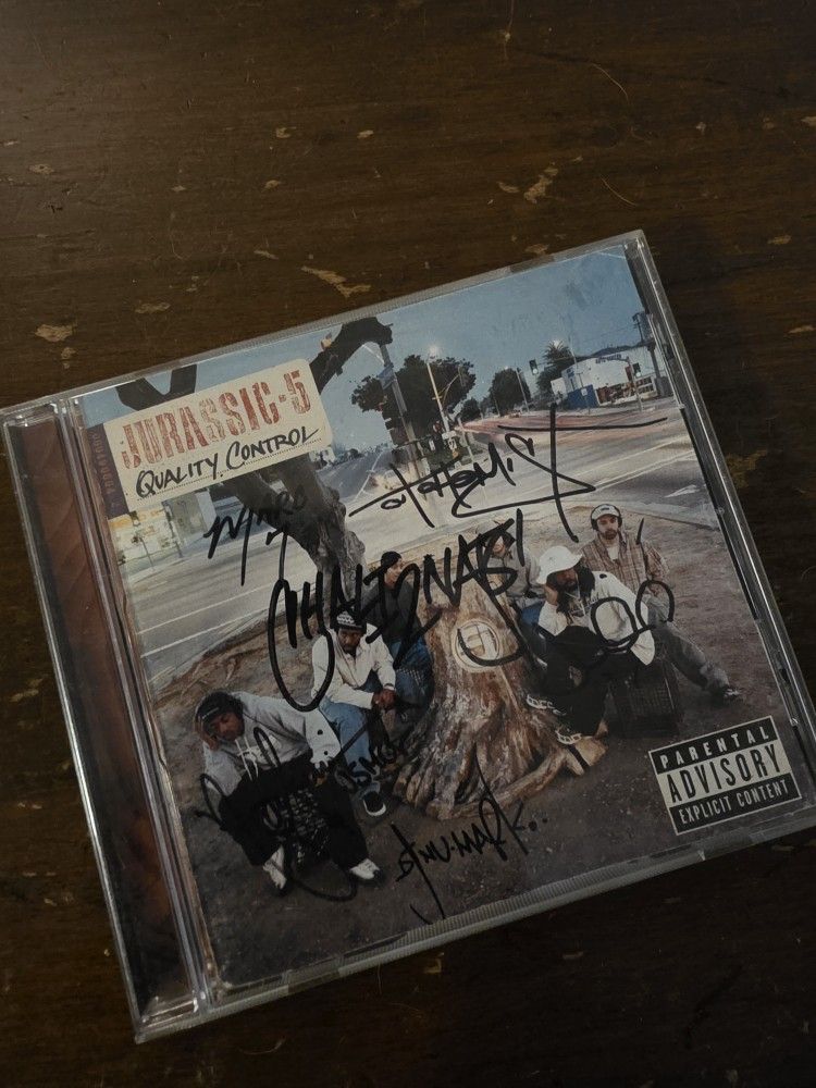 Jurassic 5 // Quality Control (Signed CD)