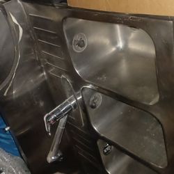 3 Compartment Sink For Lunch Truck 