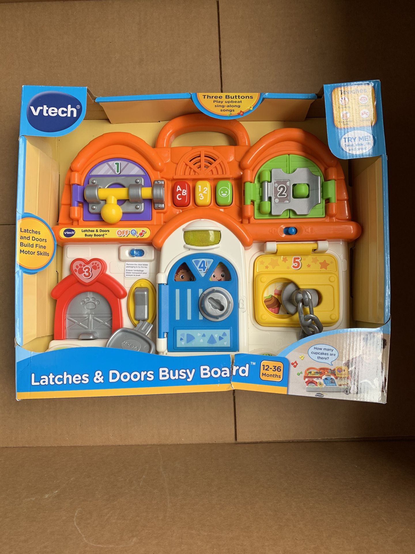 Vtech Latches & Doors Busy Board