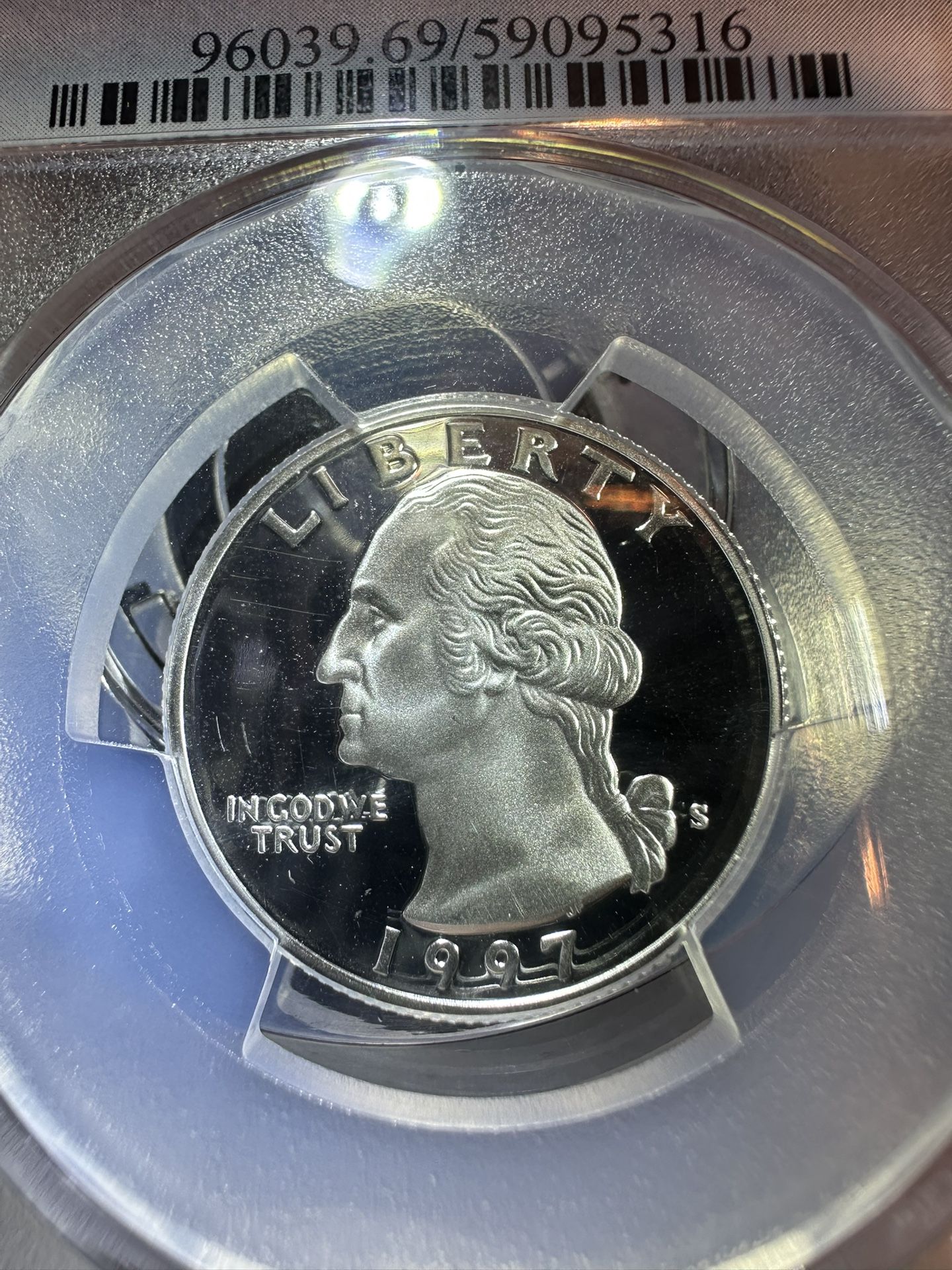 1997-s PCGS PR69DCAM Quarter