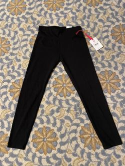 Brand new with tags girls Justice brand black leggings. Size medium (10)