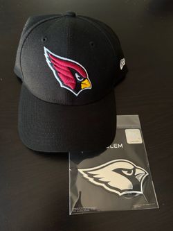 Arizona Cardinals New Era Black Snapback Hat