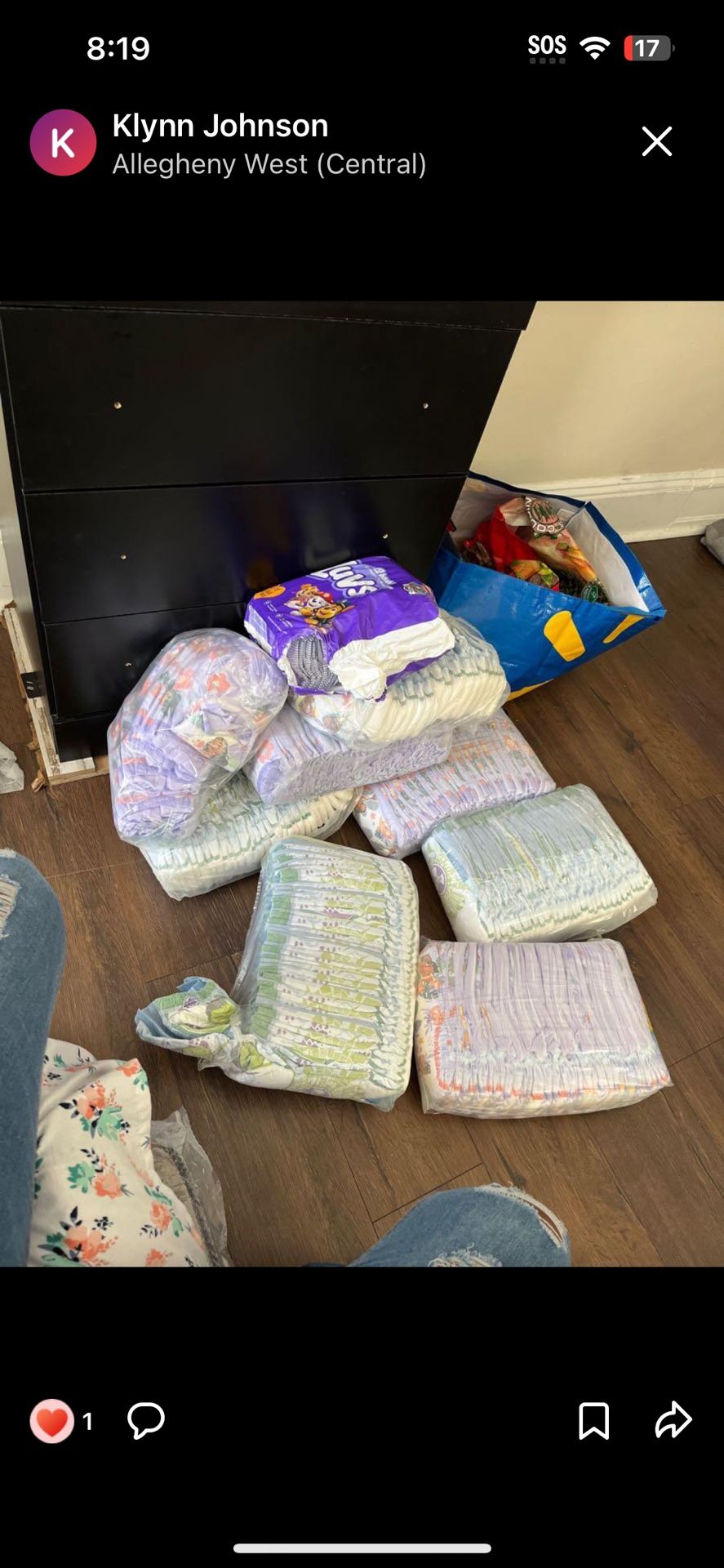 Pull UPS And Pampers