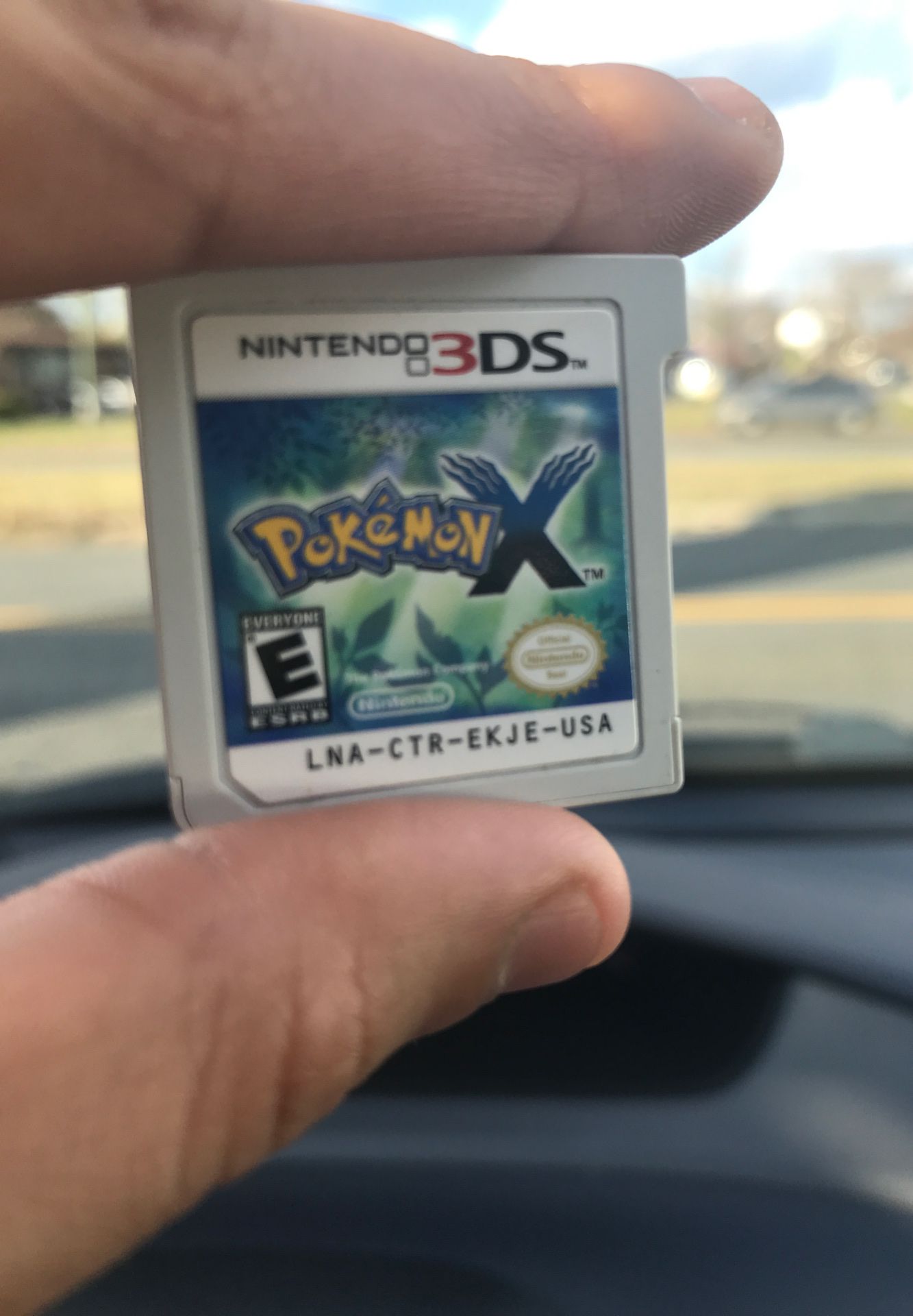 Pokémon X Nintendo ds game