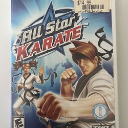 All Star Karate (Nintendo Wii, 2010) Complete  
