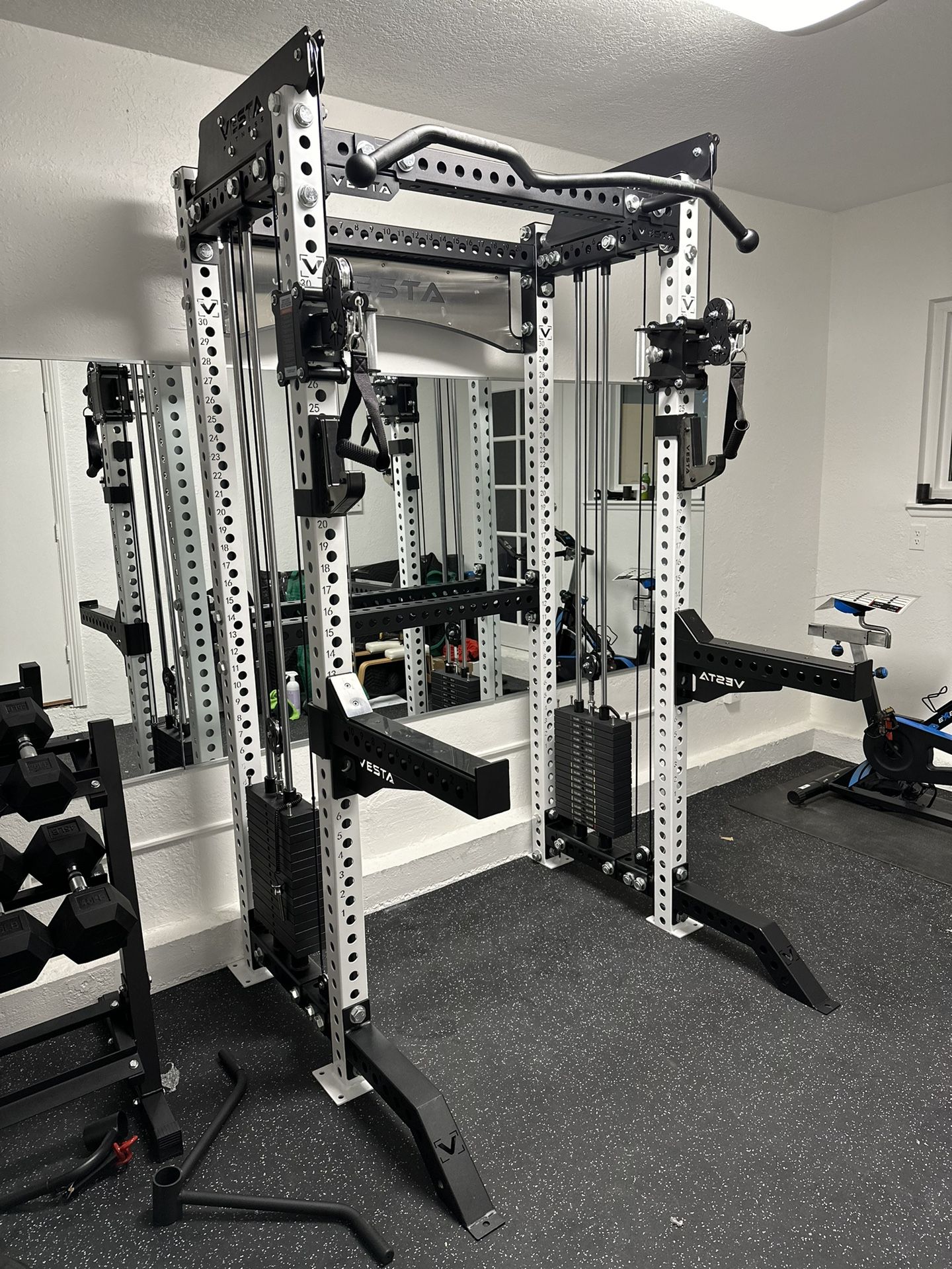 Vesta Fitness PRO SERIES Ultimate Half Rack Functional Trainer/Gym  Equipment/ Home Gym/ Fitness/ FREE DELIVERY 🚚