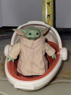 Star Wars: The Mandalorian "The Child" Action Figure Grogu Baby Yoda Hover Pram pod