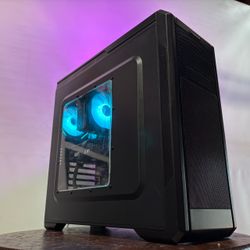 Gaming i7 PC • AMD Radeon RX 570 • 1TB + 256GB  Storage • 16GB RAM Gaming Computer
