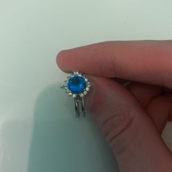 Blue Diamond ring