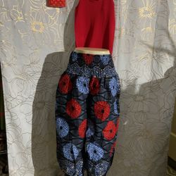 African Print Jogger Pants