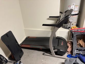 Treadmill and table thing for it