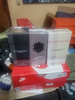 Perfume burberri y dolce gabbana