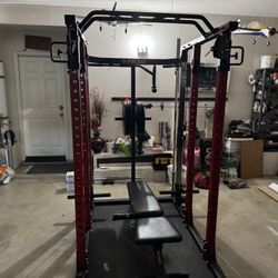 Power Rack With Weights 