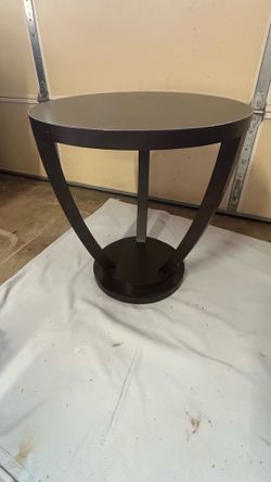 Wooden side table