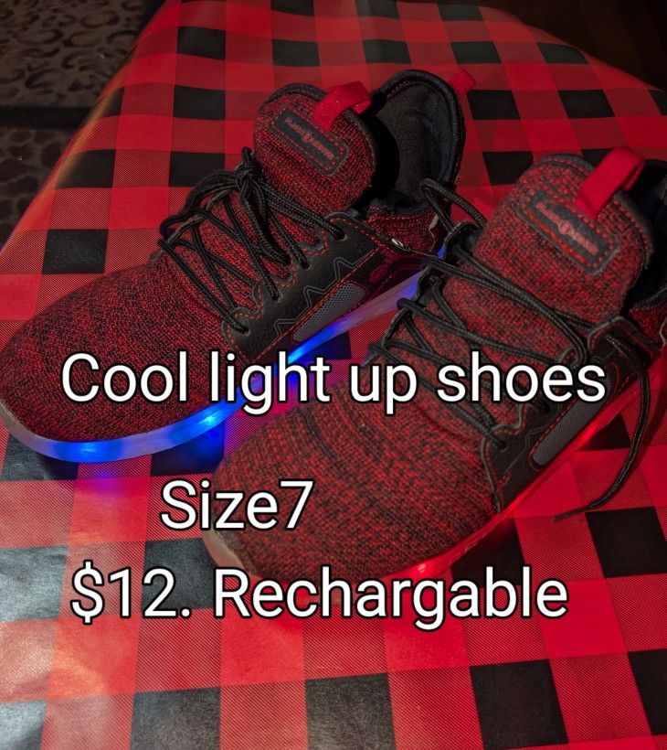 Rechargable Light Up Shoes