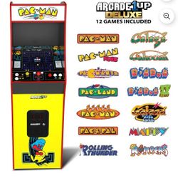 Arcade1Up PacMan Legacy Arcade Deluxe Edition