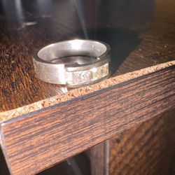 14k White Gold Ring