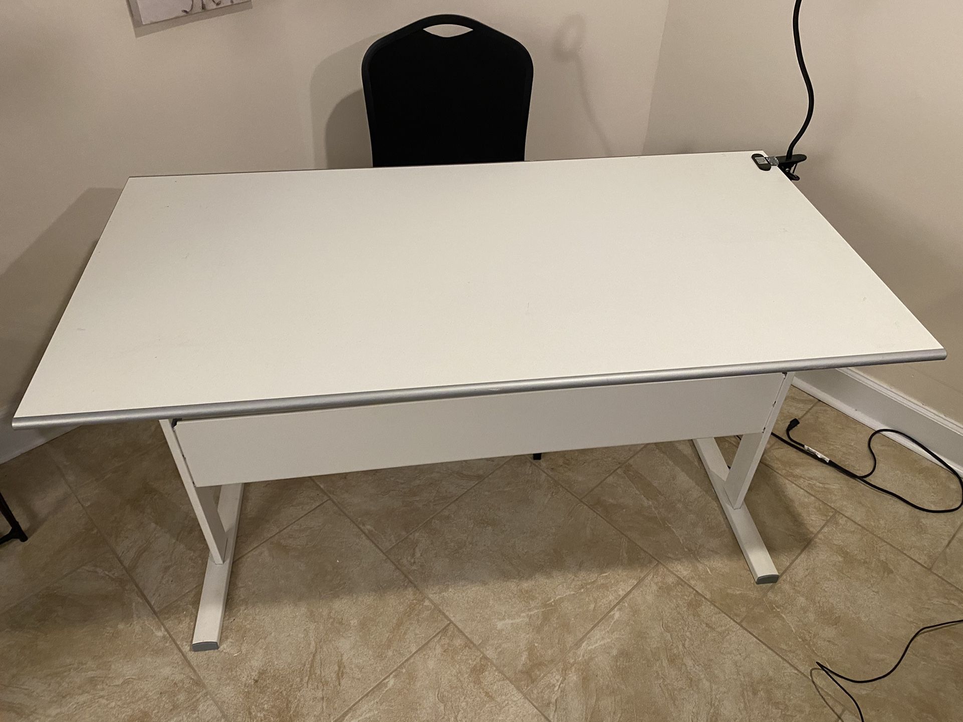 White Desk