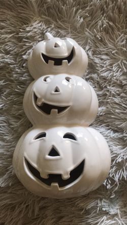 Ceramic pumpkin decoration