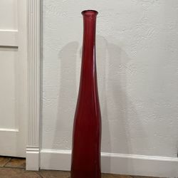 Pier 1   -39 inches Tall (Glass) vase