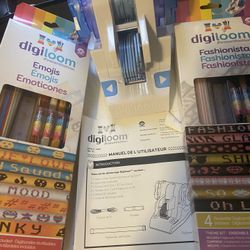 Wowwee Digiloom Electronic Interactive Loom Starter Kit Create & Weave Bracelets One Lot