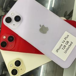 iPhone 14 Plus Unlocked. Cash Or $10 Down W Approval 