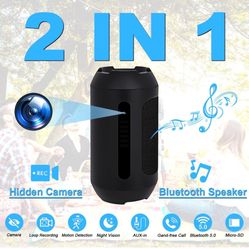 Bluetooth Speaker W/ Spy Camera