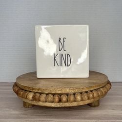 Rae Dunn Artisan Collection BE KIND / STAY  HUMBLE Inspirational Block Home Deco