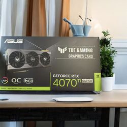 6571574 Asus TUF gaming Nvidia RTX 4070Ti super Oc 16gb 4.0 graphics card 
