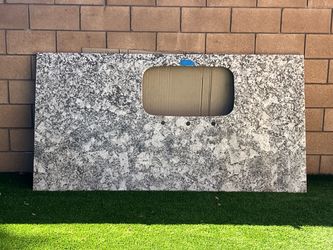 Granite Kitchen Countertop Slab with Sink Cutout