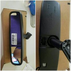 Rear view mirror back up camera