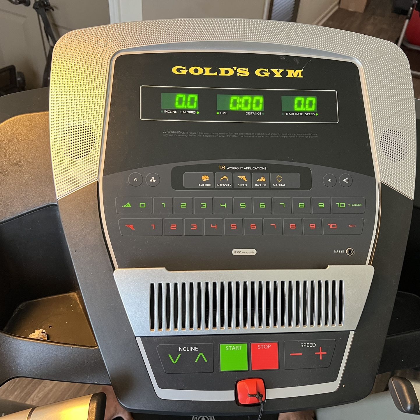 Gold s Gym Trainer 720 Treadmill with Power Incline for Sale in