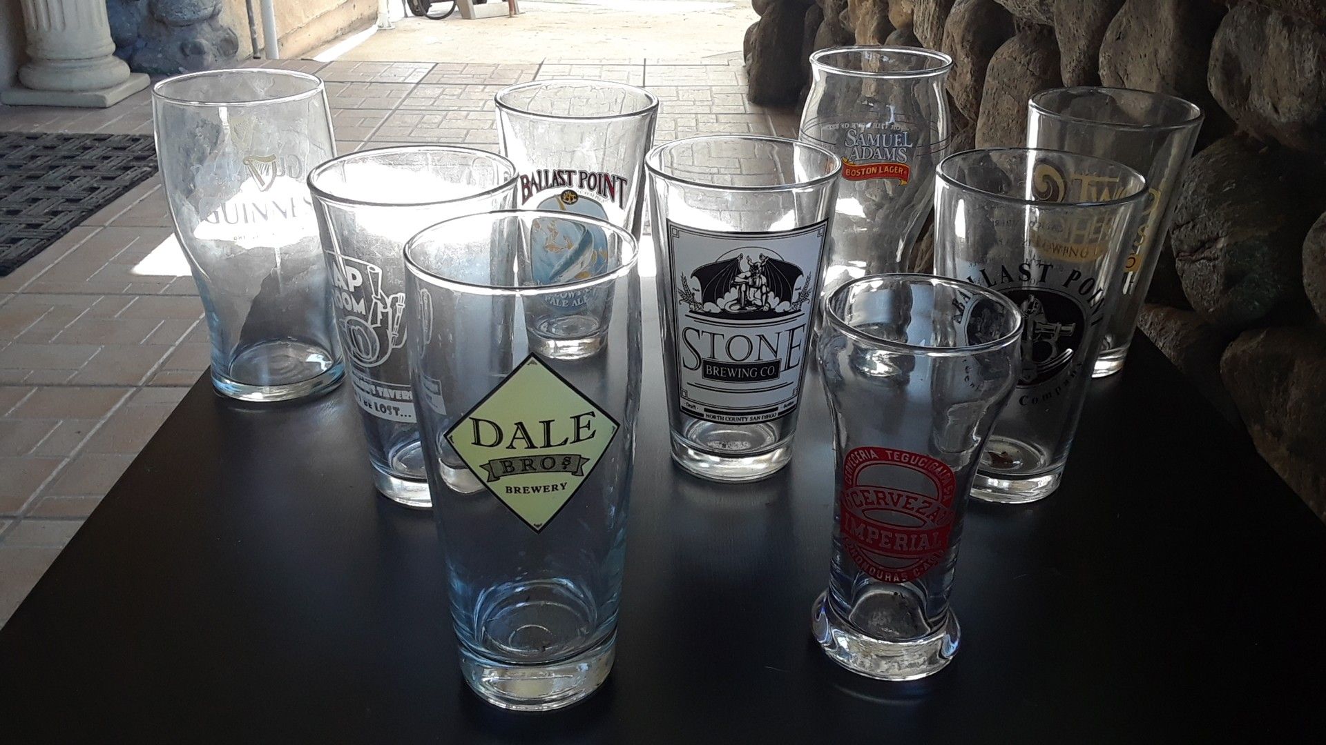 beer glasses collectable