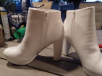 High Heel Platform Boots Size 9