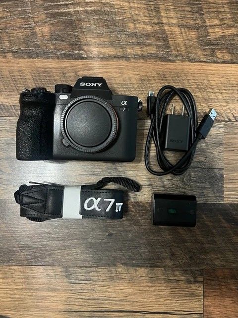 Sony Alpha a7 IV 33MP Mirrorless Camera