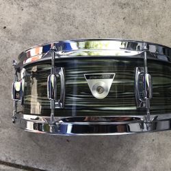 Ludwig Snare Drum Avacado Strata Vintage
