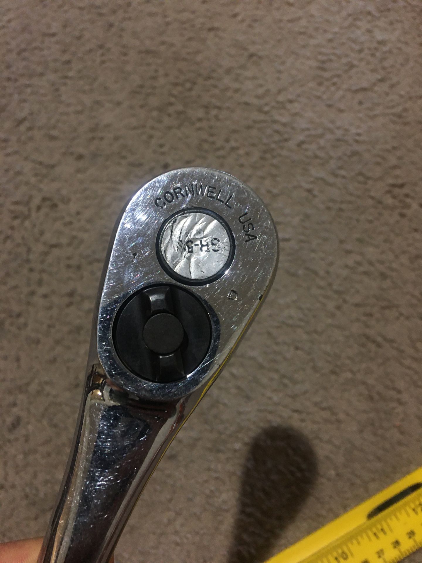 Cornwell lifetime warranty 1/2 ratchet