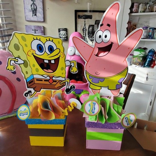 Spongebob Squarepants Centerpieces Party Decore for Sale in Lincoln Acres,  CA - OfferUp