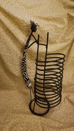 African Style CD Holder
