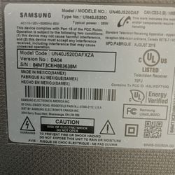 40 Inch Samsung LED TV