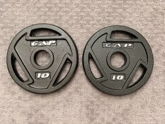 Barbell plate weights 10lbs pair