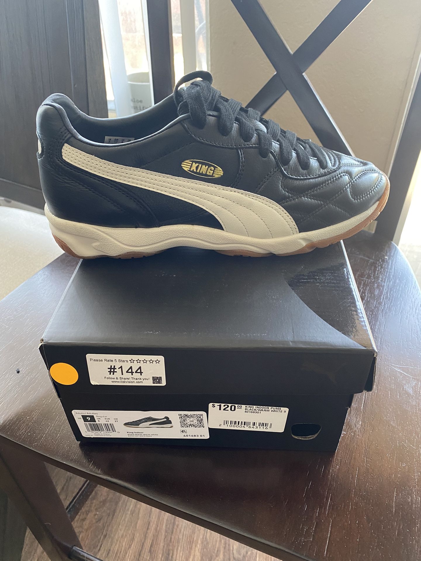 Puma King Indoor Size 9