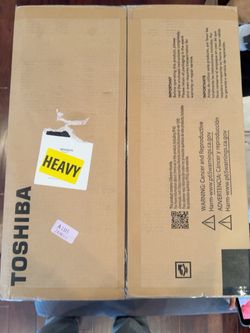 Brand New / Unopened Toshiba 1.2 Cu. Ft. Stainless Steel Microwave – 1000W